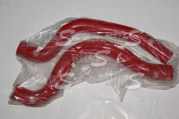1 299 р. Силиконовые патрубки радиатора ВАЗ 2110-Приора красные Китай alr-002red  с доставкой в г. Майкоп. Увеличить фотографию 1