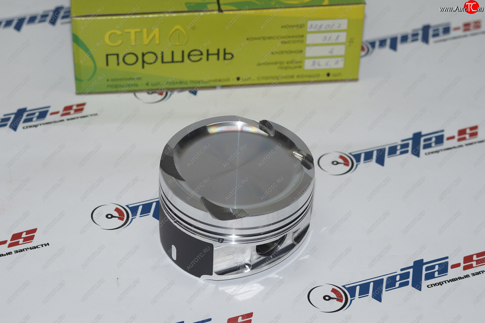 30 599 р. Поршни СТИ 328.01.1 (BMW, M52B28, 84.25, палец 2256, кольца 1,51,52,0, Е=8,5) СТИ 328.01.1  с доставкой в г. Майкоп