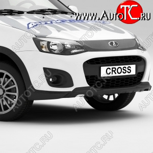 1 249 р. Накладка бампера переднего CROSS Автопродукт Autoproduct ар0600  с доставкой в г. Майкоп