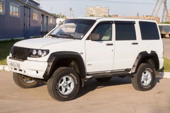 14 999 р. Расширители арок УАЗ Patriot LAPTER (без накладок на бампера) LAPTER tku3163c  с доставкой в г. Майкоп. Увеличить фотографию 1