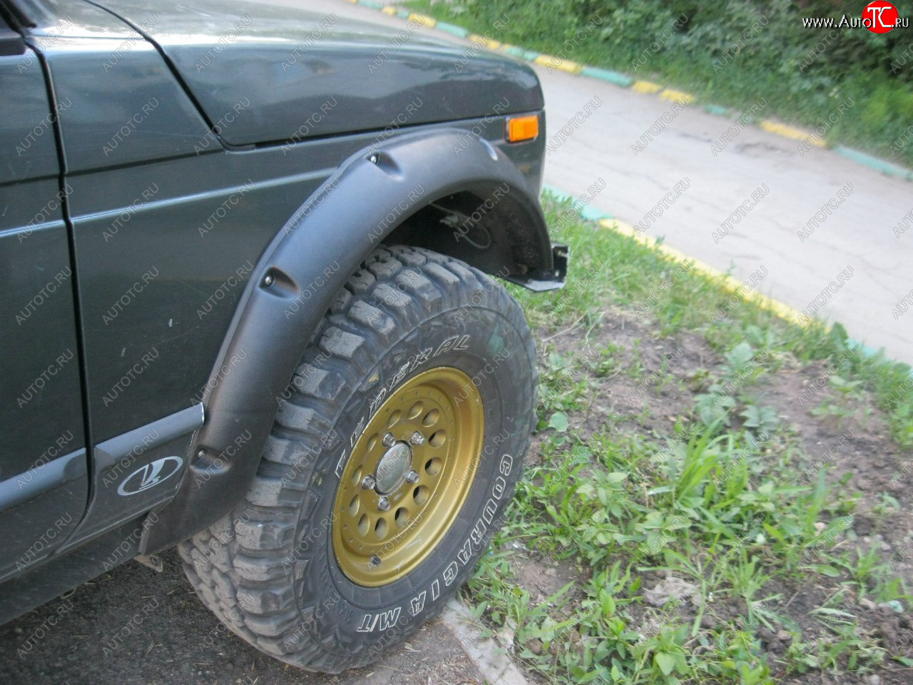 8 999 р. Расширители арок НИВА 2131 LAPTER (стандартная арка) LAPTER tk2131c  с доставкой в г. Майкоп