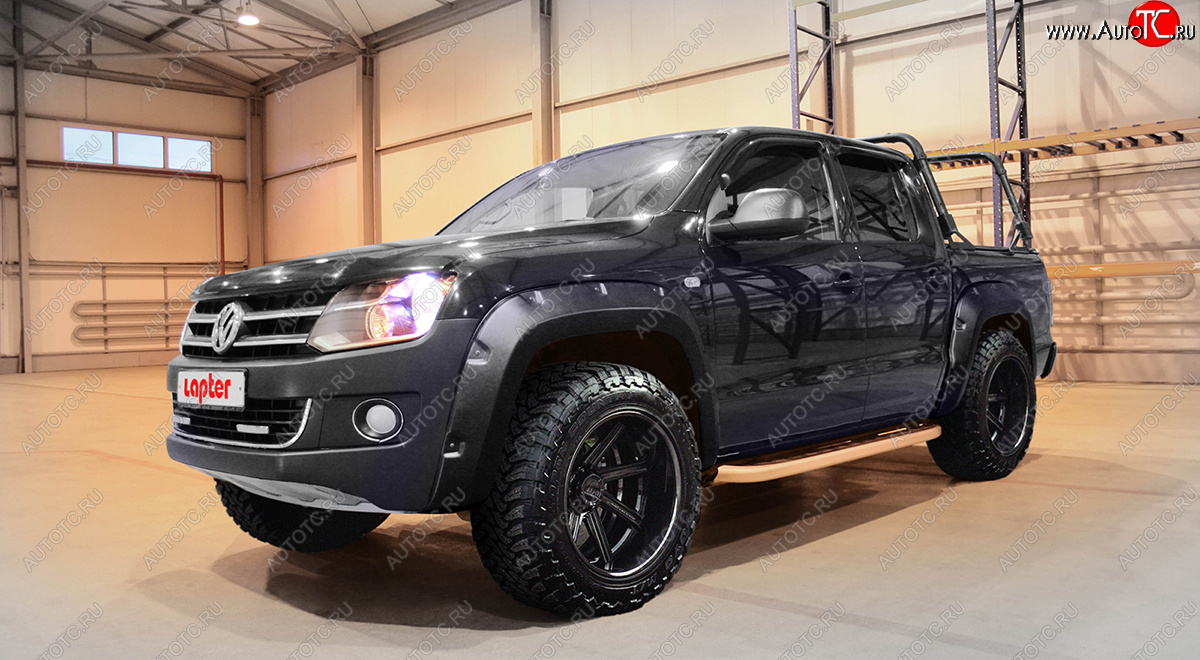 15 399 р. Расширители арок Volkswagen Amarok LAPTER (материал LLPDE, эластон) LAPTER tka10  с доставкой в г. Майкоп
