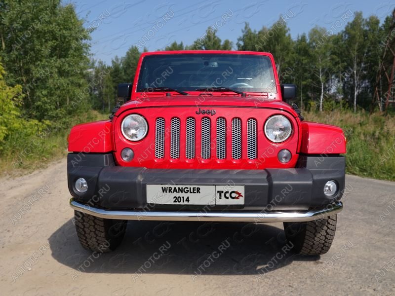 10 999 р.  ТСС Тюнинг JEEPWrangler 3D (3.6, JK) 2006-2018 - Решетка радиатора (лист)  jeepwran3d361404  с доставкой в г. Майкоп