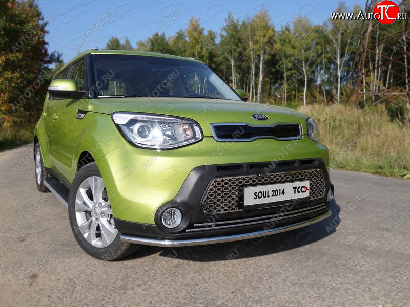 1 000 000 р.  ТСС Тюнинг KIASoul 2014-2016 - Решетка радиатора (овал)  kiasoul1403  с доставкой в г. Майкоп