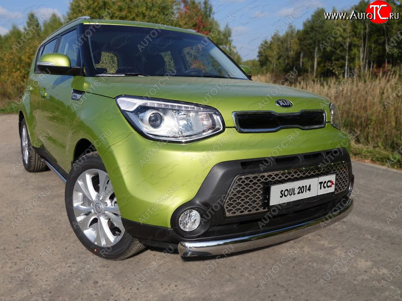 1 000 000 р.  ТСС Тюнинг KIASoul 2014-2016 - Решетка радиатора (треугольник)  kiasoul1404  с доставкой в г. Майкоп