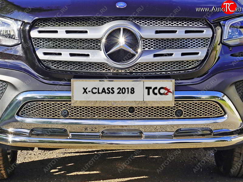 2 769 р.  ТСС Тюнинг MERCEDES-BENZX-Class 2018- - Решётка радиатора верхняя (лист), MERCEDES-BENZX-Class 2018- - Решётка радиатора верхняя (лист)  merxcl1801  с доставкой в г. Майкоп
