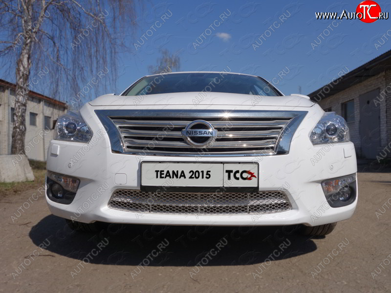 3 779 р.  ТСС Тюнинг NISSANTeana 2014- - Решетка радиатора (лист) 1мм  nistean1501  с доставкой в г. Майкоп