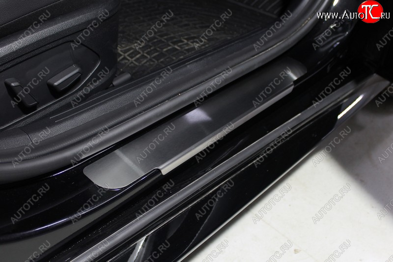 1 000 000 р. Накладки на пороги ТСС Тюнинг  Hyundai Sonata  DN8 (2019-2022) (Лист шлифованный)  с доставкой в г. Майкоп