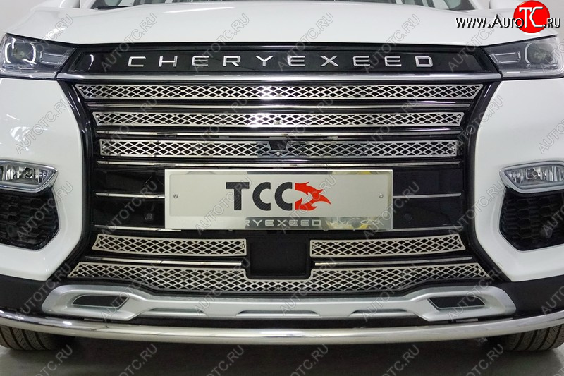 1 000 000 р.  ТСС Тюнинг CHERYEXEEDTXL 2020-2021 - Ршетка радиатора нижняя (лист)  cherexetxl2012  с доставкой в г. Майкоп