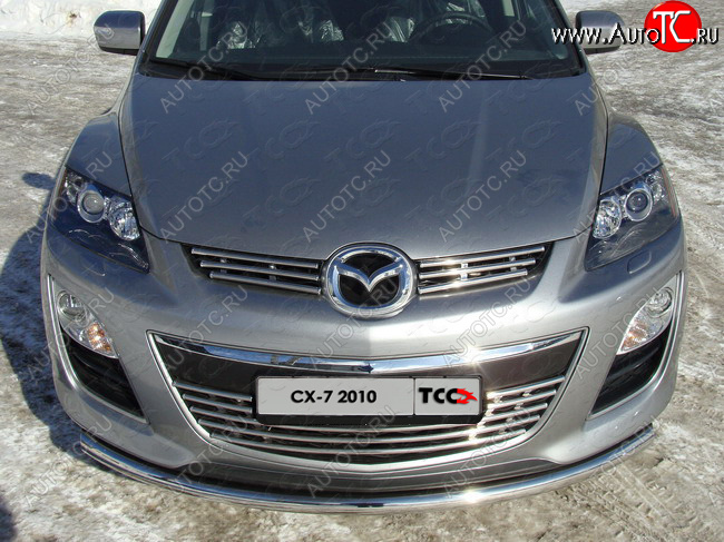 7 999 р.  ТСС Тюнинг MAZDACX-7 2010-2012 - Решётка радиатора нижняя 16 мм  mazcx71006  с доставкой в г. Майкоп