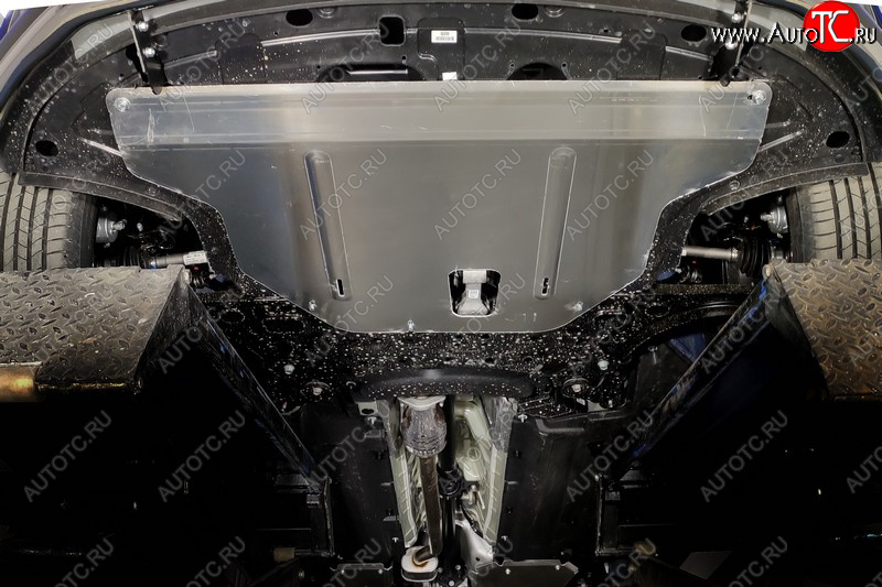 11 249 р. Защита картера и КПП ТСС Тюнинг KIA Soul SK3 (2018-2022) (алюминий 4 мм)  с доставкой в г. Майкоп