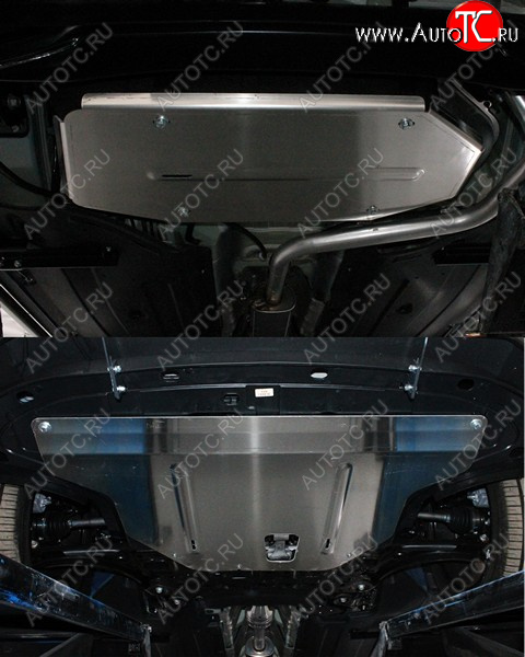 16 749 р. Защиты комплект (картер, кпп, бак) ТСС Тюнинг  KIA Soul  SK3 (2018-2022) (алюминий 4 мм)  с доставкой в г. Майкоп