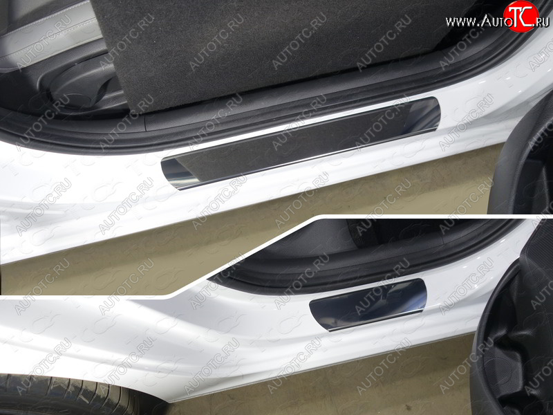 1 000 000 р. Накладки на пороги (4 шт) ТСС Тюнинг  Hyundai I30  3 PD - I30 Fastback  PD (лист зеркальный)  с доставкой в г. Майкоп