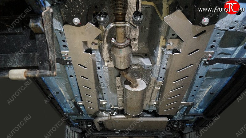 10 999 р. Защита топливной магистрали ТСС Тюнинг  Kaiyi X3 Pro (2023-2025) (алюминий 4 мм)  с доставкой в г. Майкоп