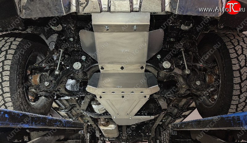23 649 р. Комплект защиты (радиатора/картера/АКПП/раздатки, 2.0L 4WD, алюминий 4 мм) ТСС Тюнинг  BAIC BJ40 (2022-2025)  с доставкой в г. Майкоп