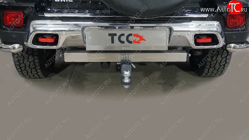23 999 р. Фаркоп (тягово-сцепное устройство) ТСС Тюнинг  BAIC BJ40 (2022-2025) (оцинкованный, шар E, надпись Baic)  с доставкой в г. Майкоп