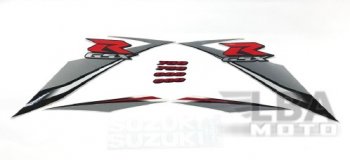 6 999 р. Комплект наклеек на пластик для мотоцикла Suzuki GSX-R600750 08-10 Сине-Белый 4  пм-00017741  с доставкой в г. Майкоп. Увеличить фотографию 1