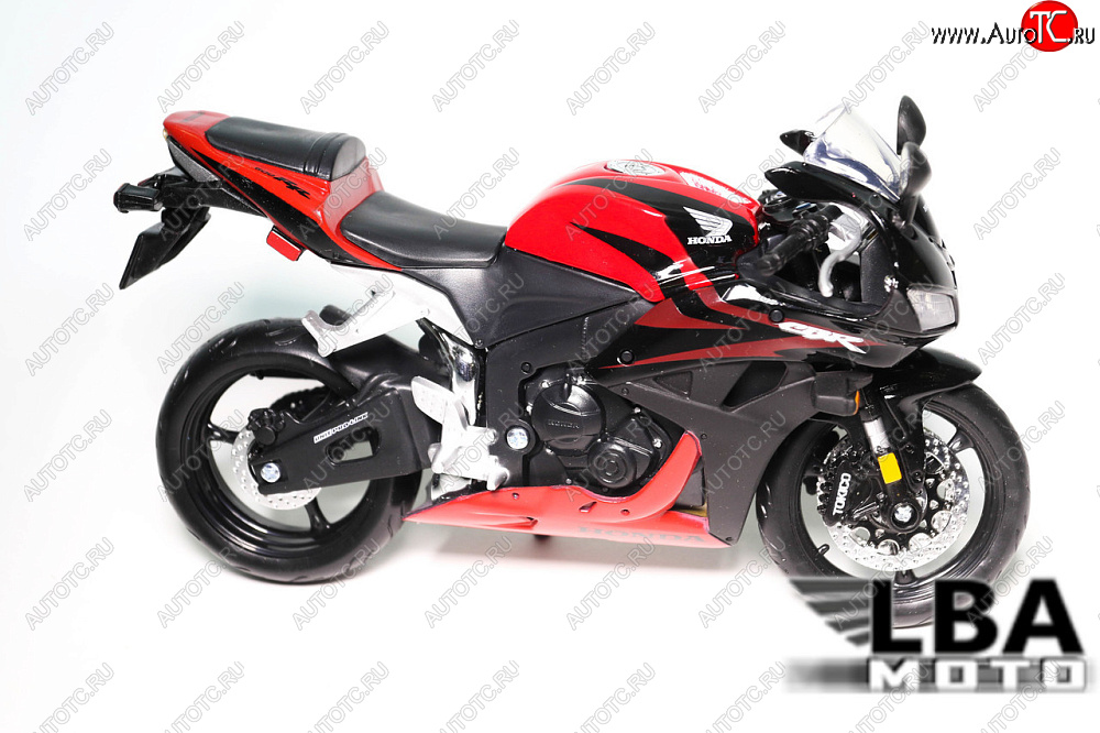 1 599 р. Модель мотоцикла Honda CBR600RR 07-08 Красно-Черного цвета масштаб 112  пм-00002214  с доставкой в г. Майкоп