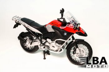 1 599 р. Модель мотоцикла BMW R1200GS Красно-Черного цвета масштаб 112  пм-00002215  с доставкой в г. Майкоп. Увеличить фотографию 1