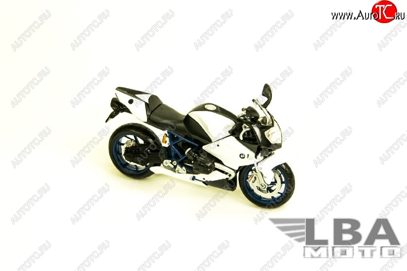 1 599 р. Модель мотоцикла BMW S1000RR HP2 SPORT Белого цвета масштаб 112  пм-00002220  с доставкой в г. Майкоп