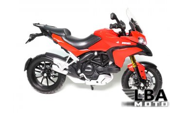 1 599 р. Модель мотоцикла Ducati Multistrade 1200S Красного цвета масштаб 112  пм-00002222  с доставкой в г. Майкоп. Увеличить фотографию 1
