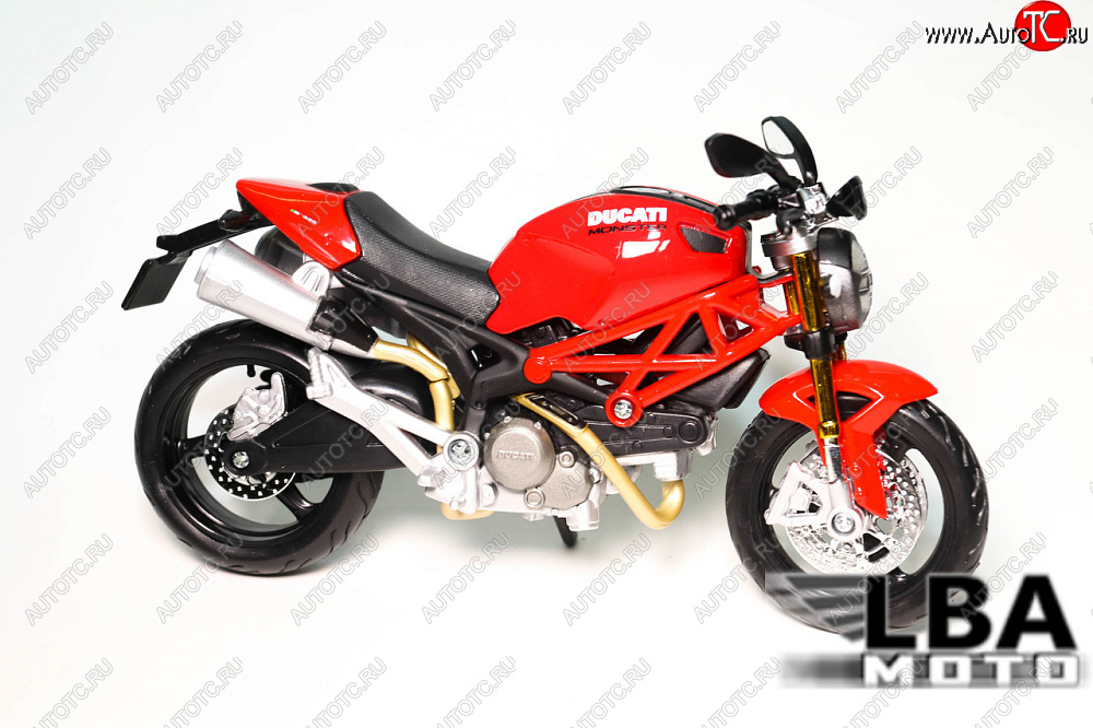 1 599 р. Модель мотоцикла Ducati Monster 696 Красного цвета масштаб 112  пм-00002224  с доставкой в г. Майкоп