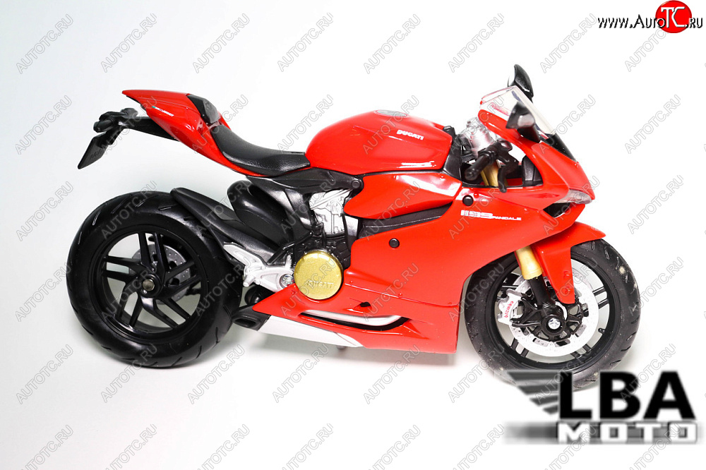1 599 р. Модель мотоцикла Ducati 1199 Красного цвета масштаб 112  пм-00002232  с доставкой в г. Майкоп