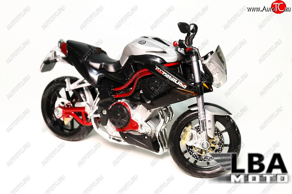 1 599 р. Модель мотоцикла Benelli Tornado Naked Tre160 Серого цвета масштаб 112  пм-00002234  с доставкой в г. Майкоп