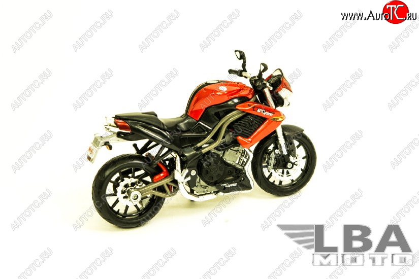 1 599 р. Модель мотоцикла Benelli Tornado Naked Tre160 Красного цвета масштаб 112  пм-00002293  с доставкой в г. Майкоп