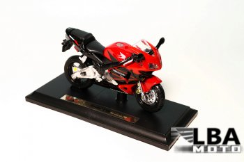 1 299 р. Модель мотоцикла Honda CBR600RR 03-04 Красно-Черного цвета масштаб 118  лб-00000332  с доставкой в г. Майкоп. Увеличить фотографию 1
