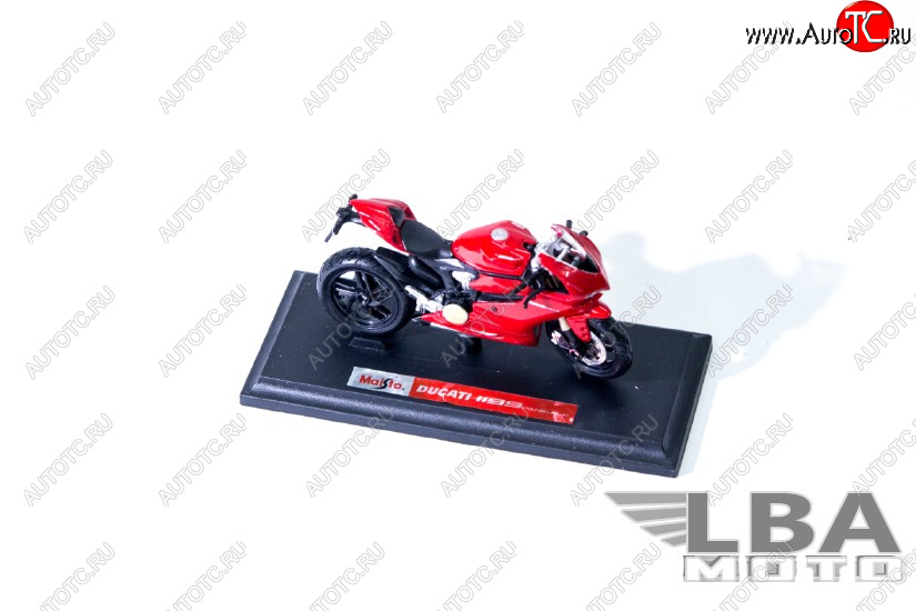 1 299 р. Модель мотоцикла Ducati 1199 Красного цвета масштаб 118  лб-00000333  с доставкой в г. Майкоп