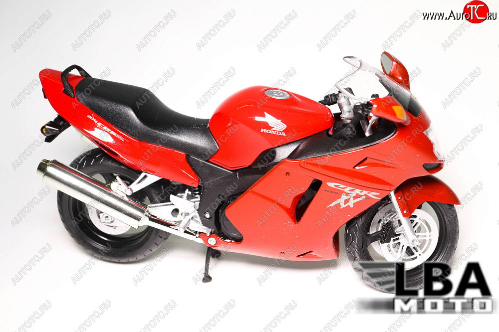 1 599 р. Модель мотоцикла Honda CBR1100xx Красного цвета масштаб 1 12  пм-00000847  с доставкой в г. Майкоп