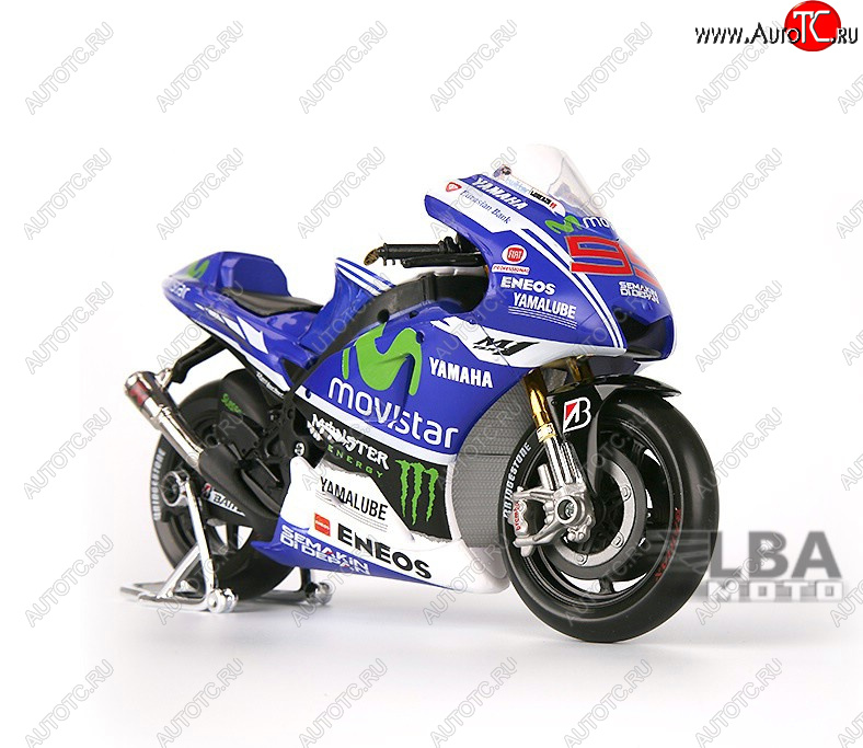 2 599 р. Модель мотоцикла Yamaha YZR-M1 масштаб 110  пм-00008003  с доставкой в г. Майкоп
