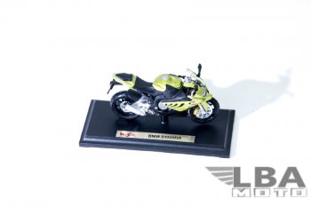 1 299 р. Модель мотоцикла BMW S1000RR Зеленого цвета масштаб 118  пм-00002480  с доставкой в г. Майкоп. Увеличить фотографию 1