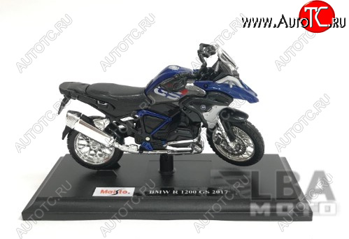 1 599 р. Модель мотоцикла BMW R1200GS Сине-Черного цвета масштаб 118  пм-00016573  с доставкой в г. Майкоп