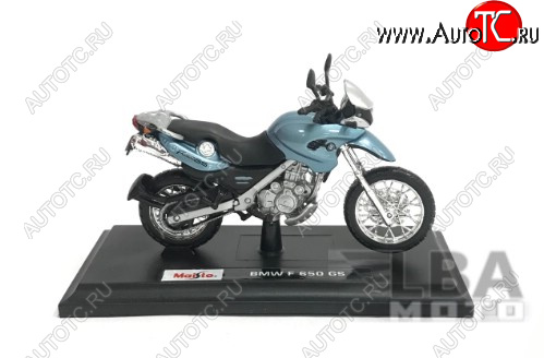 1 599 р. Модель мотоцикла BMW R650GS Голубого цвета масштаб 118  пм-00016574  с доставкой в г. Майкоп