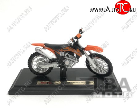 1 299 р. Модель мотоцикла KTM SX-F 450 2014 масштаб 118  пм-00016581  с доставкой в г. Майкоп