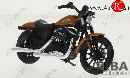 1 959 р. Модель мотоцикла Harley-Davidson Sportster Iron 883 2014 масштаб 118  пм-00016584  с доставкой в г. Майкоп