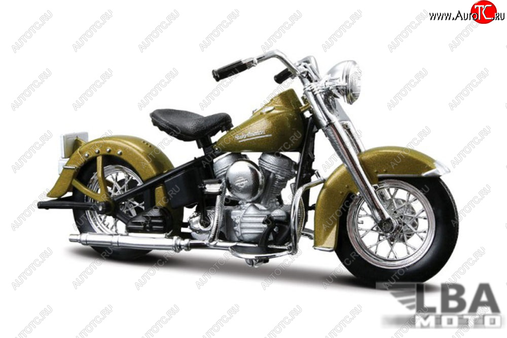 1 959 р. Модель мотоцикла Harley-Davidson Hydra Glide 74FL 1953 масштаб 118  пм-00016586  с доставкой в г. Майкоп