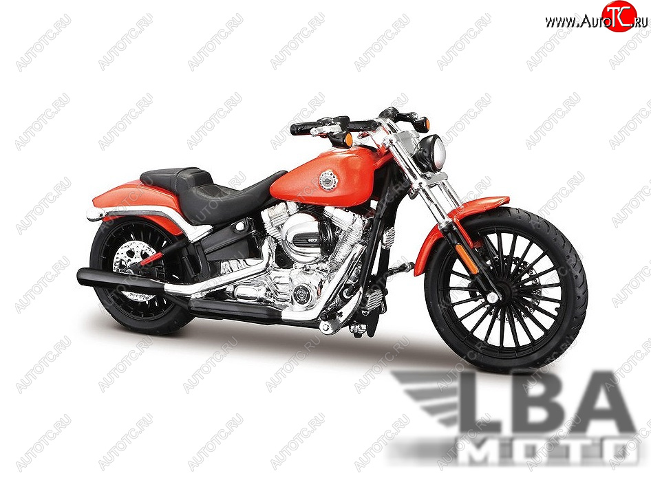 1 959 р. Модель мотоцикла Harley-Davidson Breakout 2016 масштаб 118  пм-00016590  с доставкой в г. Майкоп