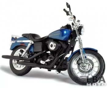 1 959 р. Модель мотоцикла Harley-Davidson DYNA Super Glide Sport 2004 масштаб 112  пм-00016592  с доставкой в г. Майкоп. Увеличить фотографию 1