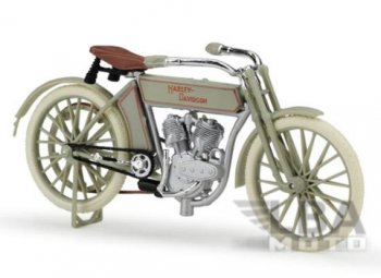 2 349 р. Модель мотоцикла Harley Davidson Twin 5D V-Twin 1909 scale 118  пм-00018314  с доставкой в г. Майкоп. Увеличить фотографию 1