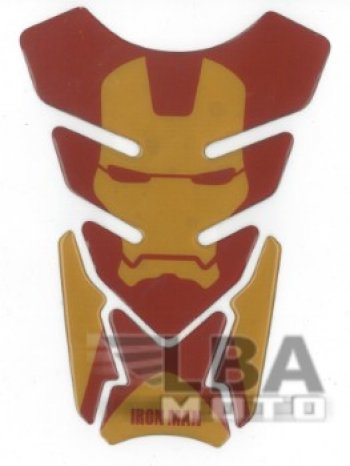 1 329 р. Наклейка на бак для мотоцикла Iron Man  пм-00017082  с доставкой в г. Майкоп. Увеличить фотографию 2