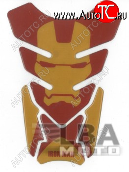 1 329 р. Наклейка на бак для мотоцикла Iron Man  пм-00017082  с доставкой в г. Майкоп