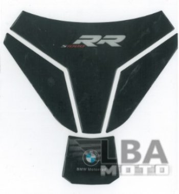 1 329 р. Наклейка на бак для мотоцикла BMW S1000RR Черная Широкая  пм-00017085  с доставкой в г. Майкоп. Увеличить фотографию 1