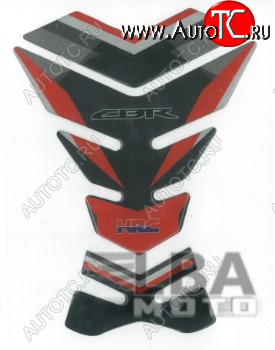 1 329 р. Наклейка на бак для мотоцикла Honda CBR HRC Черно-Красная  пм-00017088  с доставкой в г. Майкоп