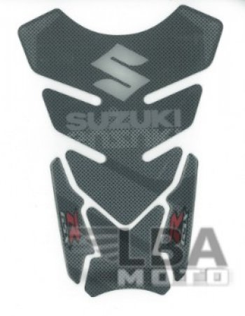 1 279 р. Наклейка на бак для мотоцикла Suzuki GSX-R Под Карбон 1  пм-00017096  с доставкой в г. Майкоп. Увеличить фотографию 1
