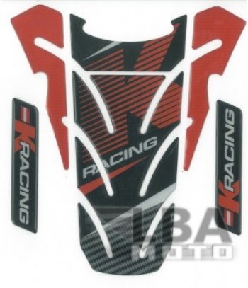 1 329 р. Наклейка на бак для мотоцикла KTM Racing  пм-00017108  с доставкой в г. Майкоп. Увеличить фотографию 1