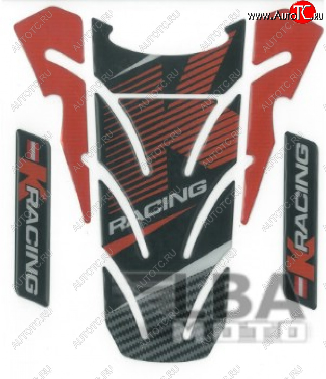 1 329 р. Наклейка на бак для мотоцикла KTM Racing  пм-00017108  с доставкой в г. Майкоп