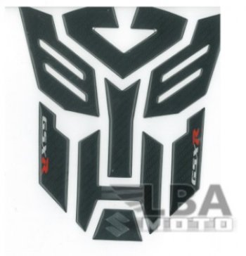 1 279 р. Наклейка на бак для мотоцикла Suzuki GSX-R Autobots Под Карбон  пм-00017110  с доставкой в г. Майкоп. Увеличить фотографию 1